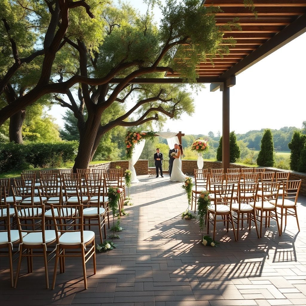 Reception area setup