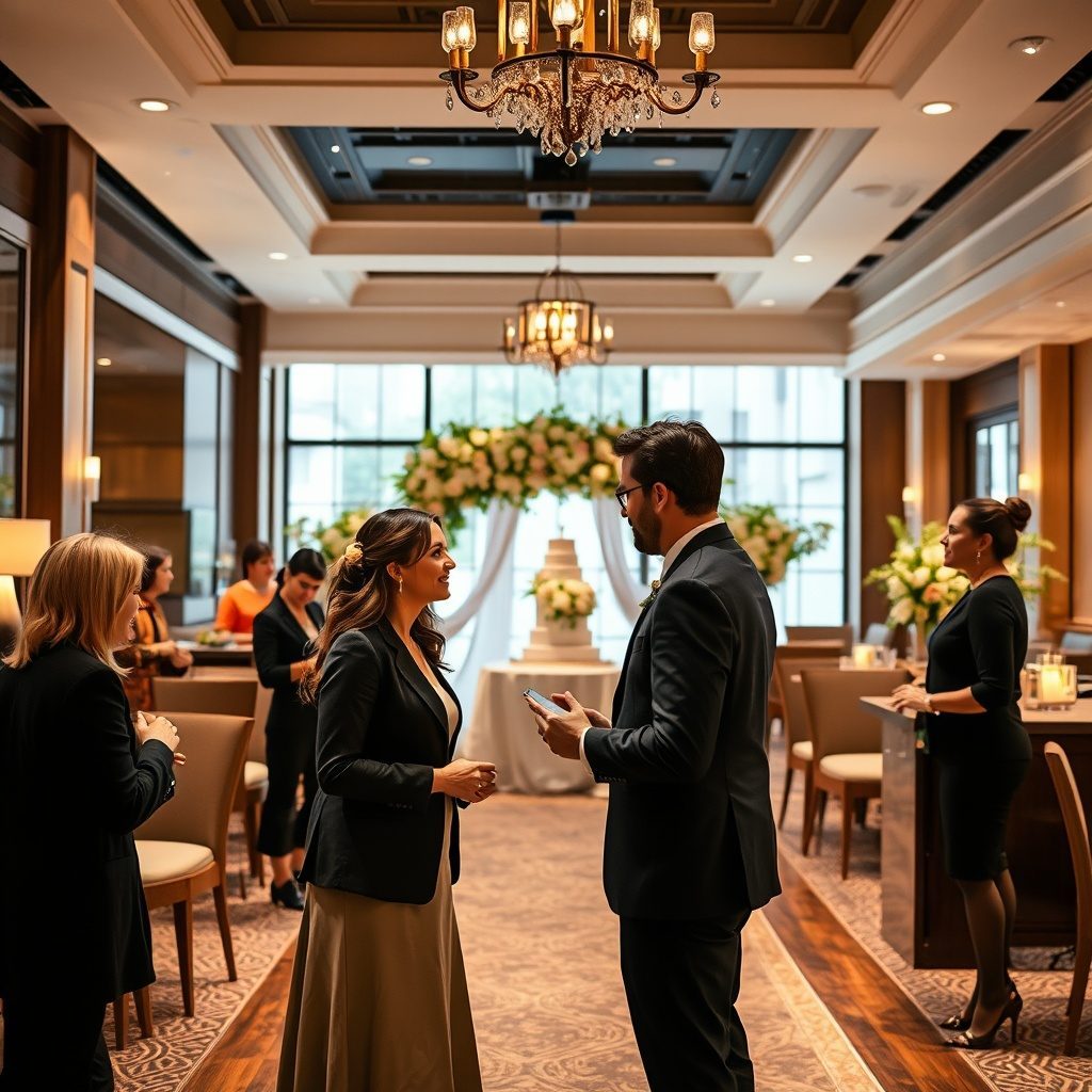 Intimate wedding tour