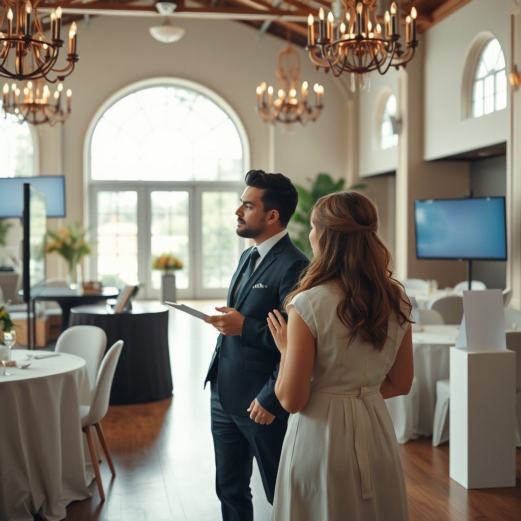 Reception area
